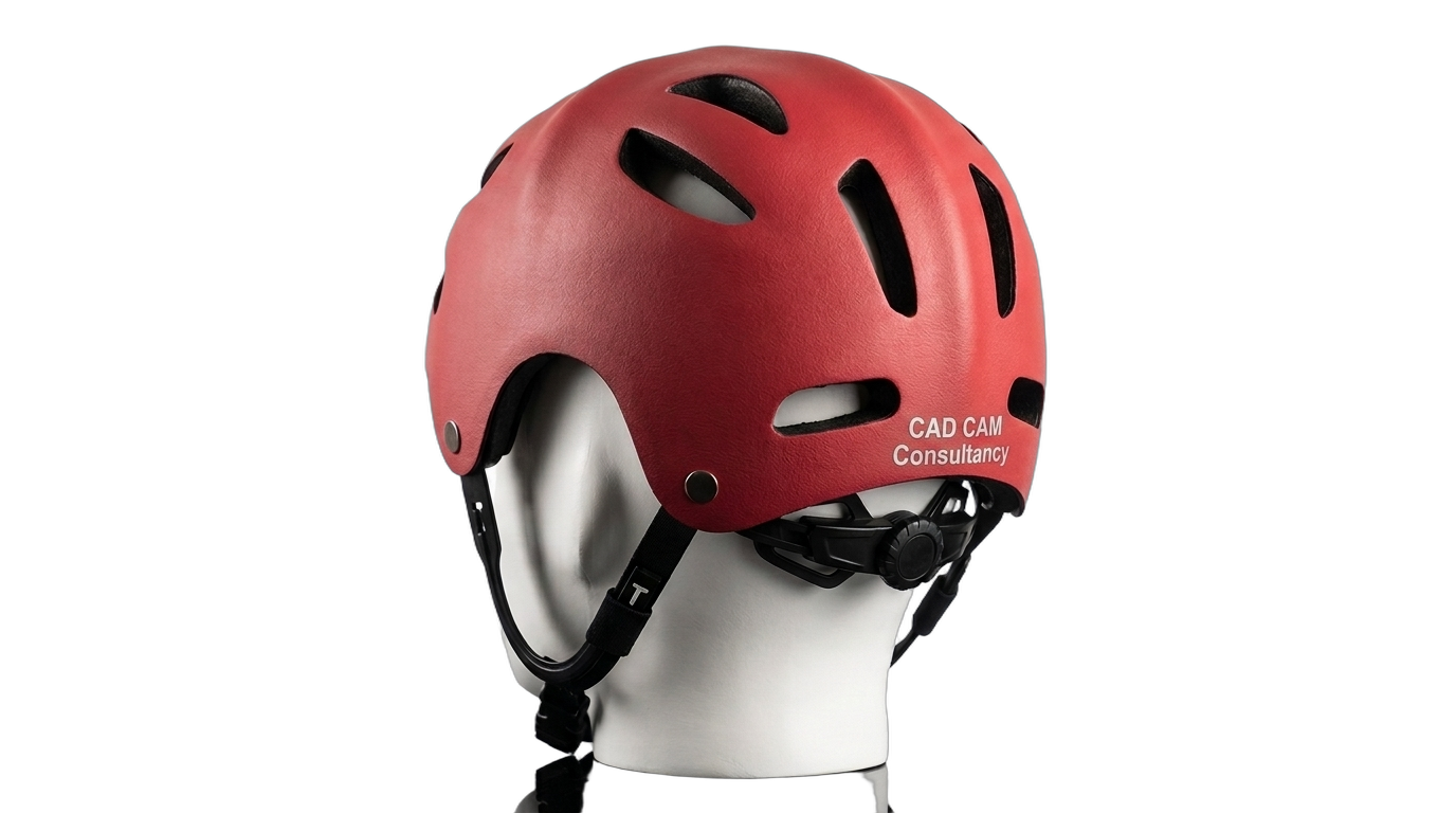 3D printed protective helmet